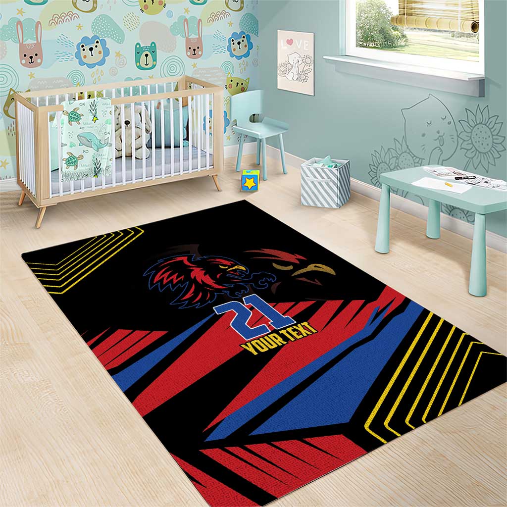 Custom Caribbean Cricket Antigua and Barbuda Area Rug - Wonder Print Shop
