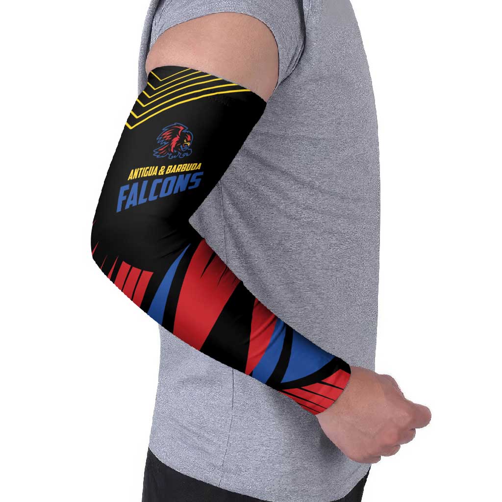 Custom Caribbean Cricket Antigua and Barbuda Arm Sleeves - Wonder Print Shop