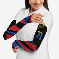 Custom Caribbean Cricket Antigua and Barbuda Arm Sleeves - Wonder Print Shop