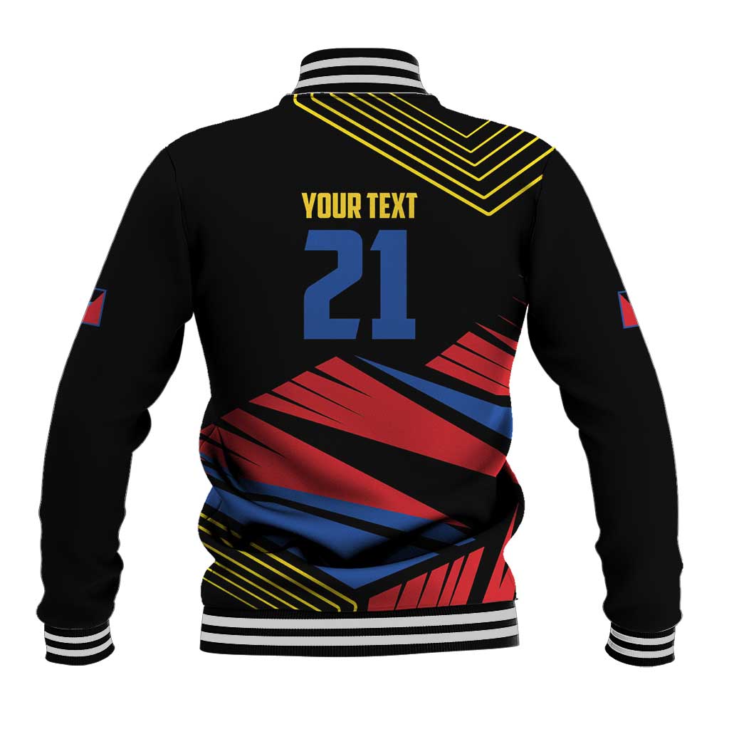 Custom Caribbean Cricket Antigua and Barbuda Baseball Jacket - Wonder Print Shop