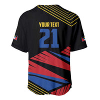 Custom Caribbean Cricket Antigua and Barbuda Baseball Jersey - Wonder Print Shop
