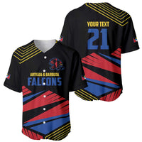 Custom Caribbean Cricket Antigua and Barbuda Baseball Jersey - Wonder Print Shop