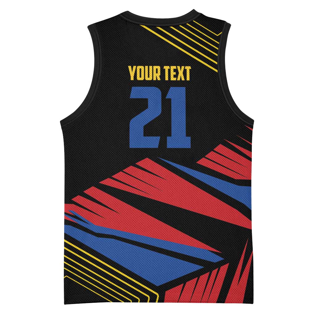 Custom Caribbean Cricket Antigua and Barbuda Basketball Jersey - Wonder Print Shop
