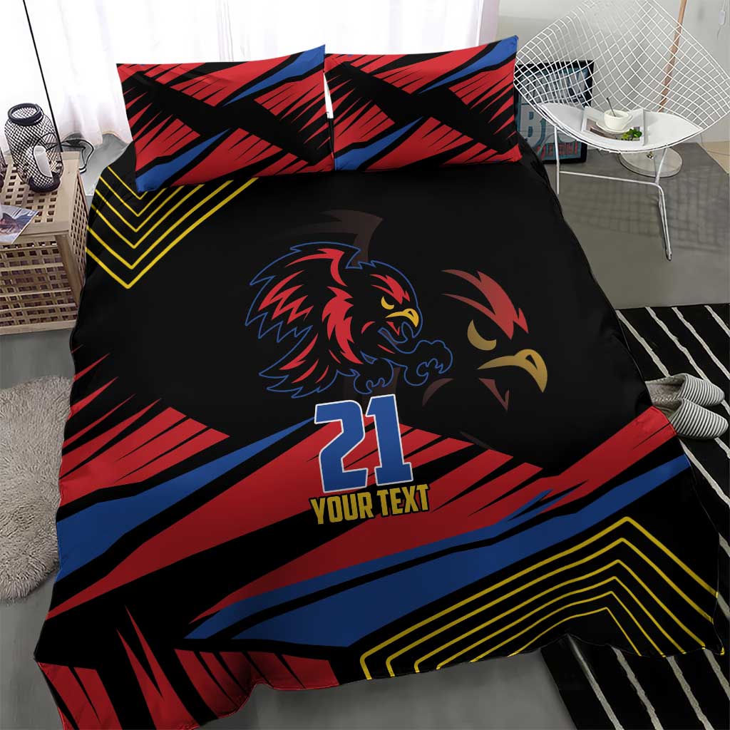 Custom Caribbean Cricket Antigua and Barbuda Bedding Set - Wonder Print Shop
