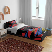 Custom Caribbean Cricket Antigua and Barbuda Bedding Set - Wonder Print Shop