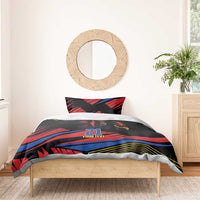 Custom Caribbean Cricket Antigua and Barbuda Bedding Set - Wonder Print Shop