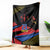 Custom Caribbean Cricket Antigua and Barbuda Blanket - Wonder Print Shop
