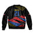 Custom Caribbean Cricket Antigua and Barbuda Bomber Jacket - Wonder Print Shop