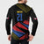 Custom Caribbean Cricket Antigua and Barbuda Button Sweatshirt - Wonder Print Shop