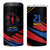 Custom Caribbean Cricket Antigua and Barbuda 4 in 1 Can Cooler Tumbler - Wonder Print Shop