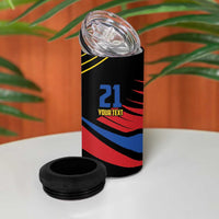 Custom Caribbean Cricket Antigua and Barbuda 4 in 1 Can Cooler Tumbler - Wonder Print Shop