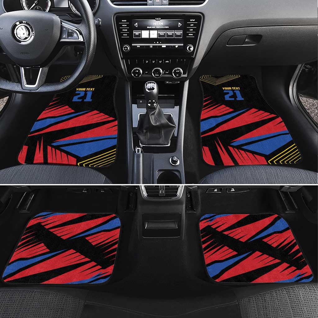 Custom Caribbean Cricket Antigua and Barbuda Car Mats - Wonder Print Shop