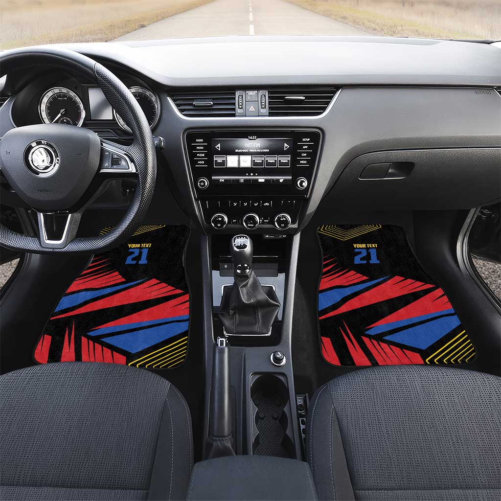 Custom Caribbean Cricket Antigua and Barbuda Car Mats - Wonder Print Shop