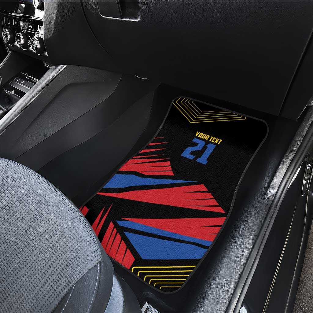 Custom Caribbean Cricket Antigua and Barbuda Car Mats - Wonder Print Shop