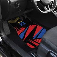 Custom Caribbean Cricket Antigua and Barbuda Car Mats - Wonder Print Shop