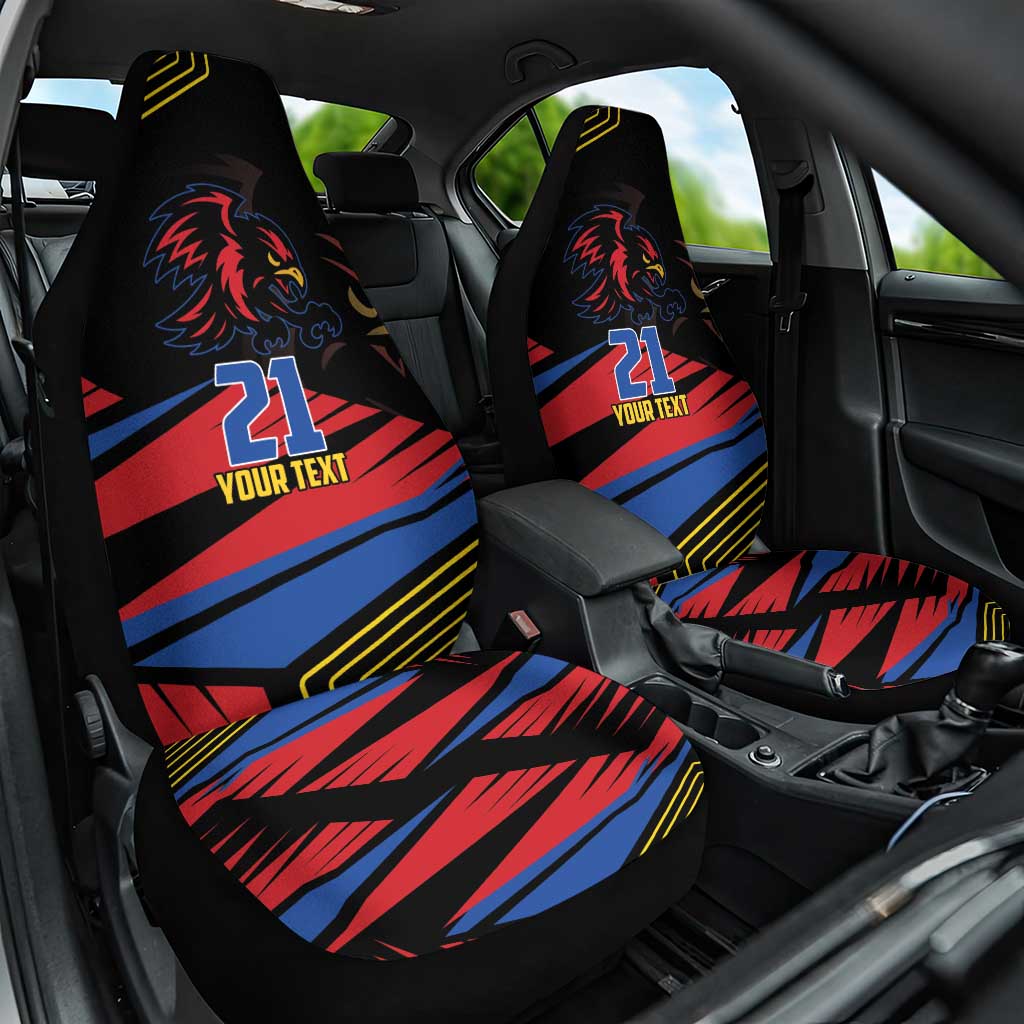 Custom Caribbean Cricket Antigua and Barbuda Car Seat Cover - Wonder Print Shop