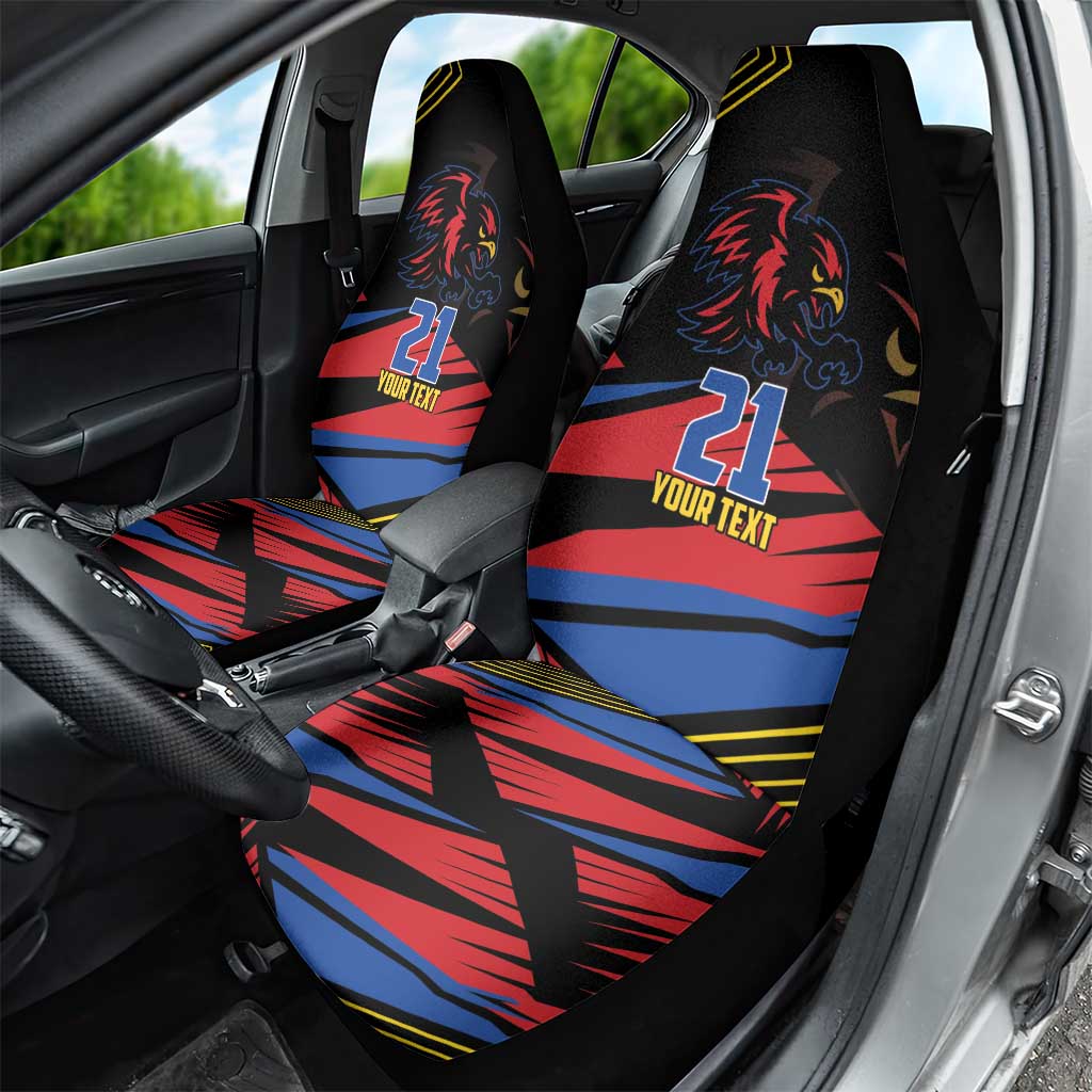 Custom Caribbean Cricket Antigua and Barbuda Car Seat Cover - Wonder Print Shop