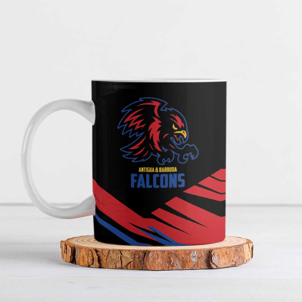 Custom Caribbean Cricket Antigua and Barbuda Ceramic Mug - Wonder Print Shop