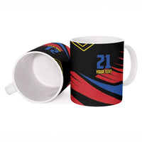 Custom Caribbean Cricket Antigua and Barbuda Ceramic Mug - Wonder Print Shop