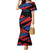 Custom Caribbean Cricket Antigua and Barbuda Family Matching Mermaid Dress and Hawaiian Shirt - Wonder Print Shop