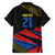 Custom Caribbean Cricket Antigua and Barbuda Family Matching Tank Maxi Dress and Hawaiian Shirt - Wonder Print Shop