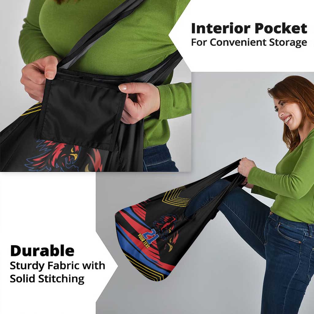 Custom Caribbean Cricket Antigua and Barbuda Grocery Bag - Wonder Print Shop