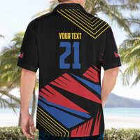 Custom Caribbean Cricket Antigua and Barbuda Hawaiian Shirt - Wonder Print Shop