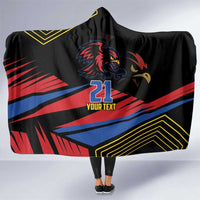 Custom Caribbean Cricket Antigua and Barbuda Hooded Blanket - Wonder Print Shop