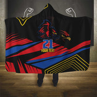 Custom Caribbean Cricket Antigua and Barbuda Hooded Blanket - Wonder Print Shop
