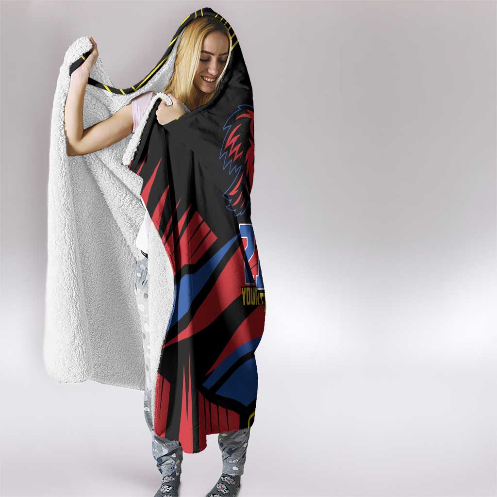 Custom Caribbean Cricket Antigua and Barbuda Hooded Blanket - Wonder Print Shop