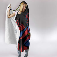Custom Caribbean Cricket Antigua and Barbuda Hooded Blanket - Wonder Print Shop
