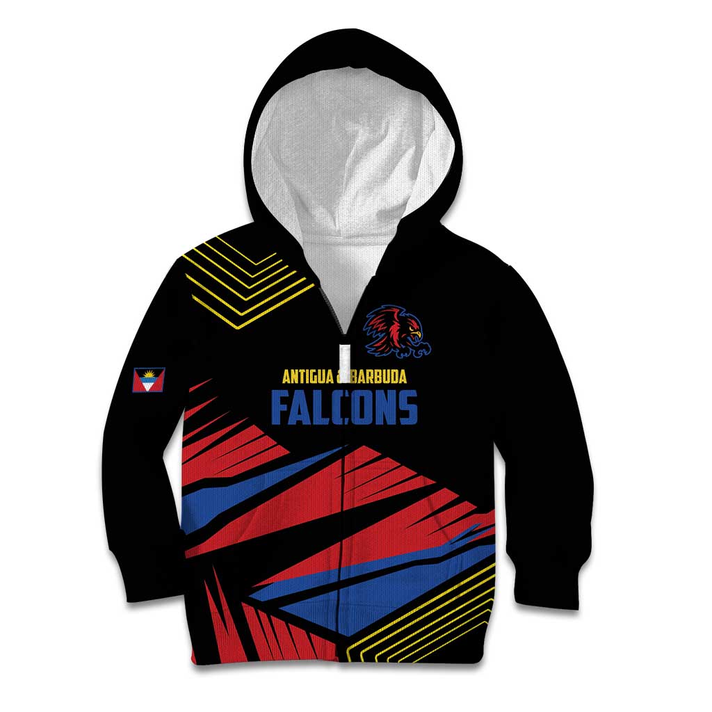 Custom Caribbean Cricket Antigua and Barbuda Kid Hoodie - Wonder Print Shop
