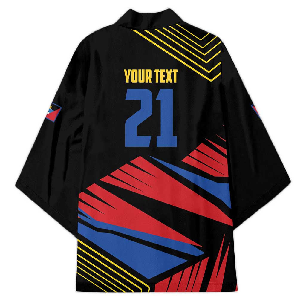 Custom Caribbean Cricket Antigua and Barbuda Kimono - Wonder Print Shop