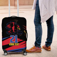 Custom Caribbean Cricket Antigua and Barbuda Luggage Cover - Wonder Print Shop