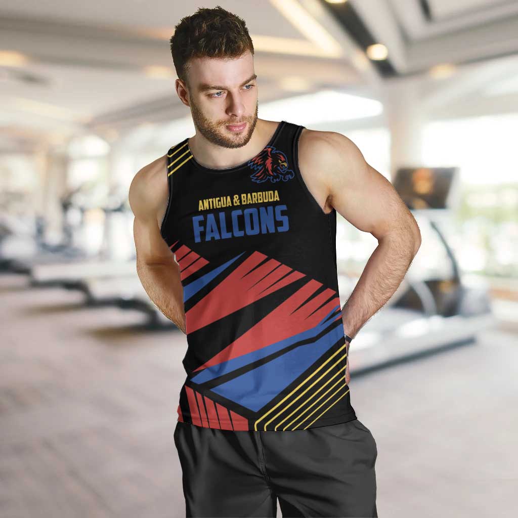 Custom Caribbean Cricket Antigua and Barbuda Men Tank Top - Wonder Print Shop