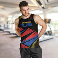 Custom Caribbean Cricket Antigua and Barbuda Men Tank Top - Wonder Print Shop