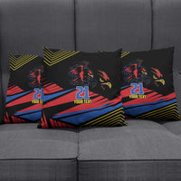 Custom Caribbean Cricket Antigua and Barbuda Pillow Cover - Wonder Print Shop