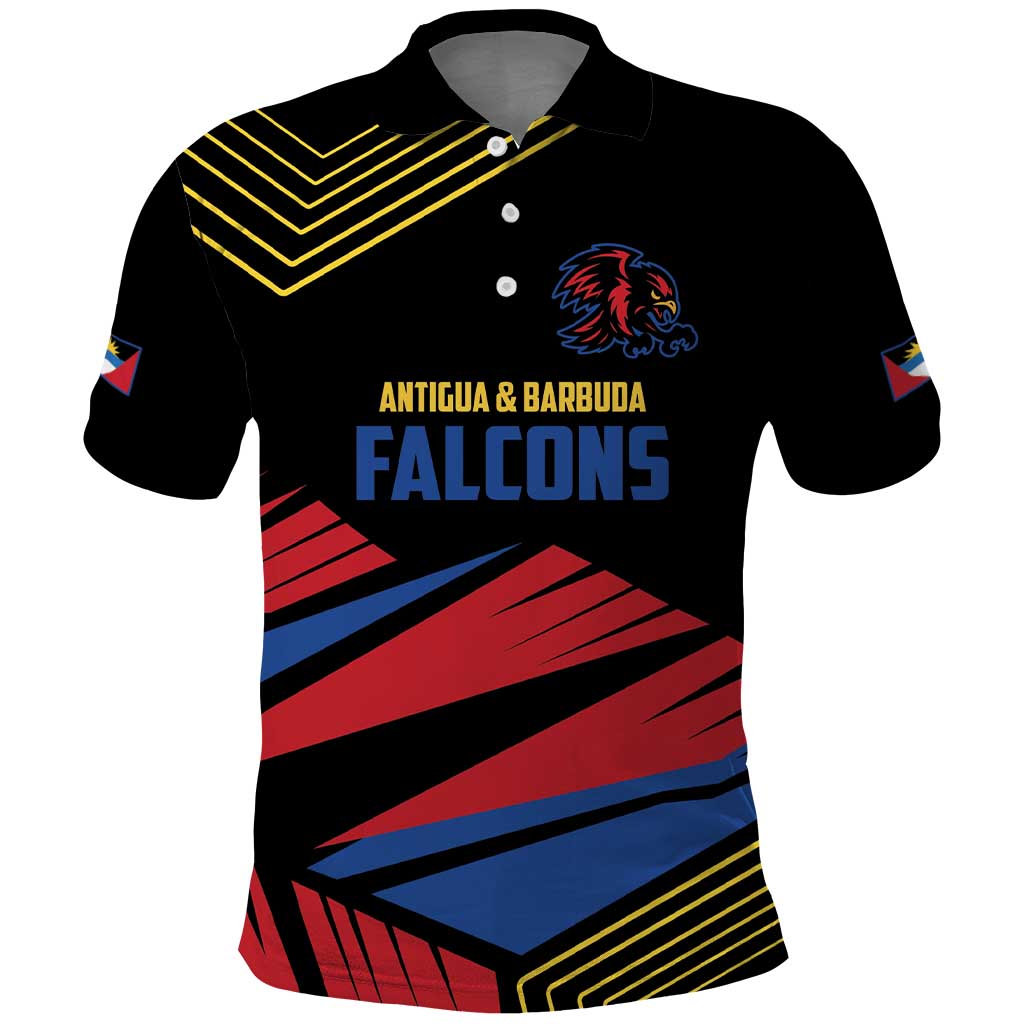 Custom Caribbean Cricket Antigua and Barbuda Polo Shirt - Wonder Print Shop