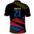 Custom Caribbean Cricket Antigua and Barbuda Polo Shirt - Wonder Print Shop