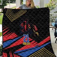 Custom Caribbean Cricket Antigua and Barbuda Quilt - Wonder Print Shop