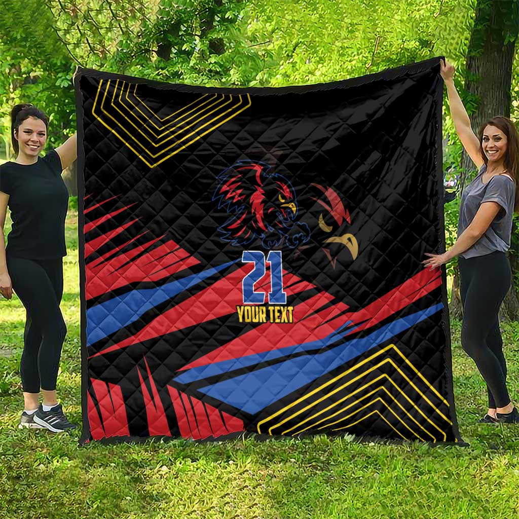 Custom Caribbean Cricket Antigua and Barbuda Quilt - Wonder Print Shop