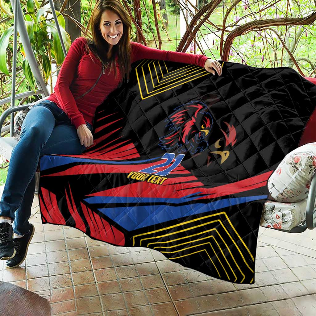 Custom Caribbean Cricket Antigua and Barbuda Quilt - Wonder Print Shop