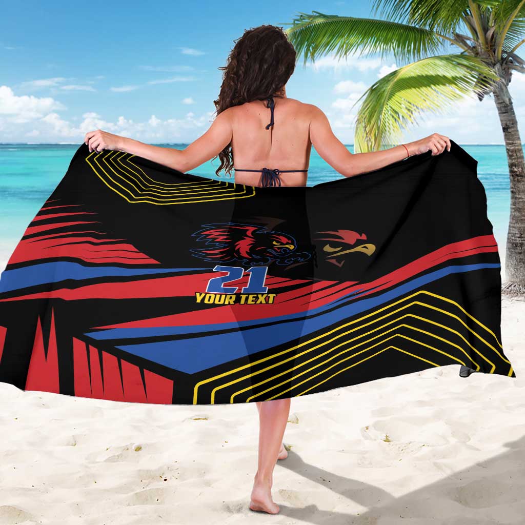 Custom Caribbean Cricket Antigua and Barbuda Sarong - Wonder Print Shop