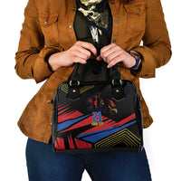 Custom Caribbean Cricket Antigua and Barbuda Shoulder Handbag - Wonder Print Shop