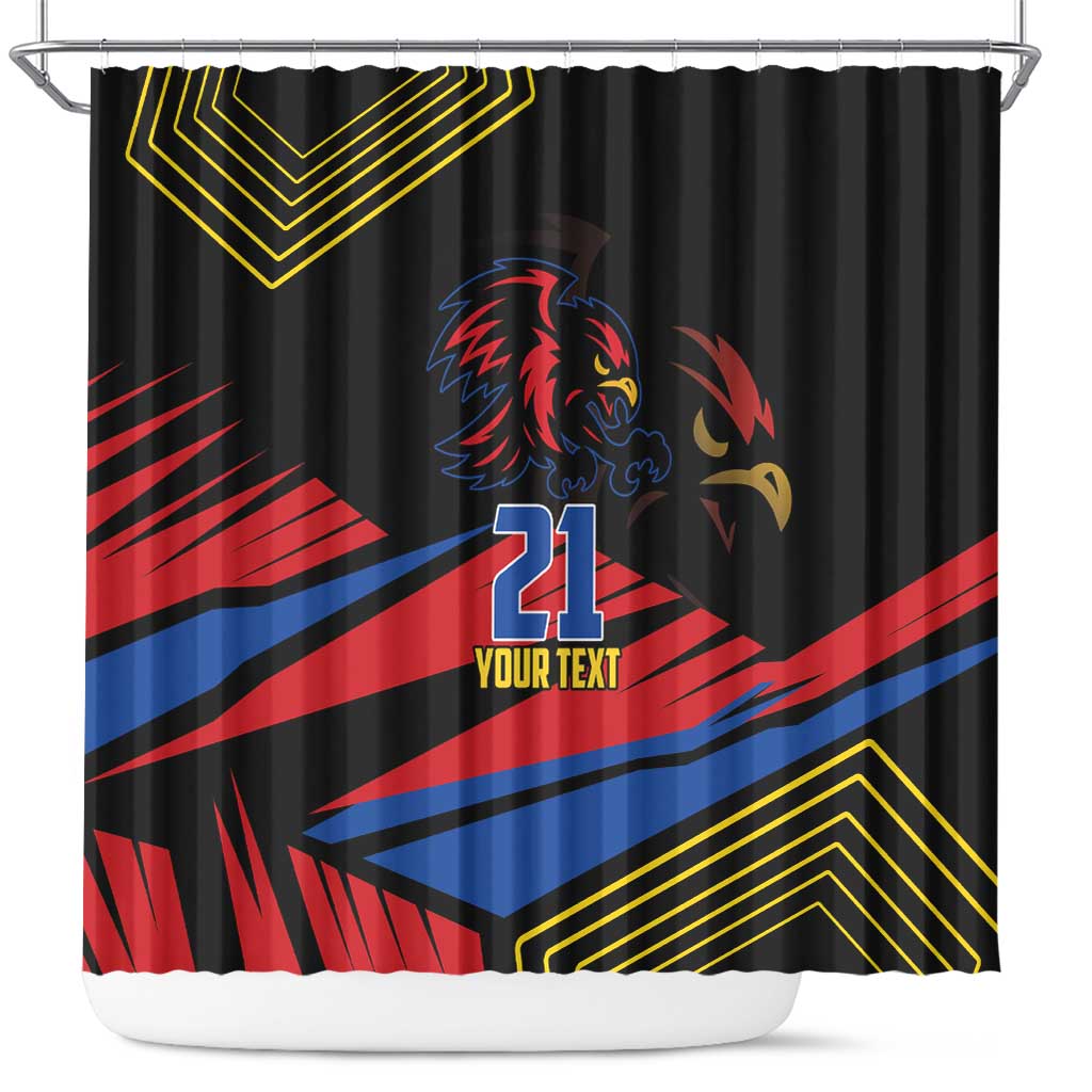 Custom Caribbean Cricket Antigua and Barbuda Shower Curtain - Wonder Print Shop