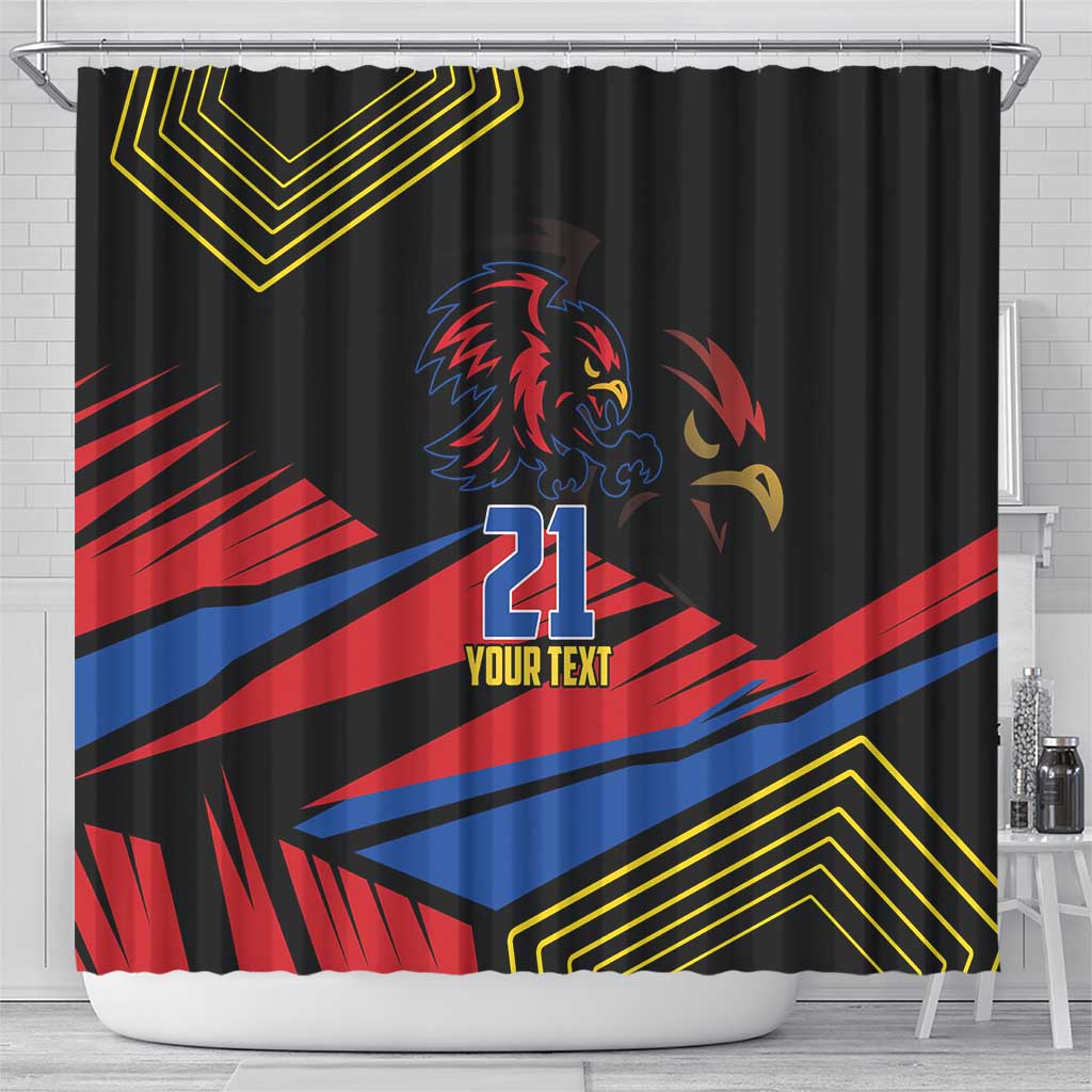 Custom Caribbean Cricket Antigua and Barbuda Shower Curtain - Wonder Print Shop