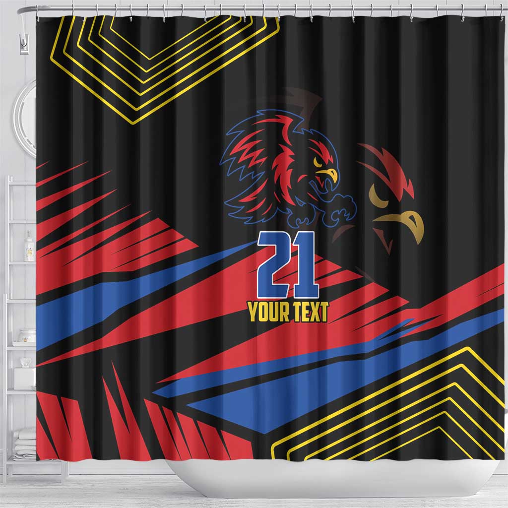 Custom Caribbean Cricket Antigua and Barbuda Shower Curtain - Wonder Print Shop
