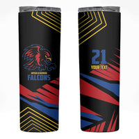 Custom Caribbean Cricket Antigua and Barbuda Skinny Tumbler - Wonder Print Shop