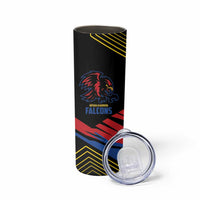 Custom Caribbean Cricket Antigua and Barbuda Skinny Tumbler - Wonder Print Shop