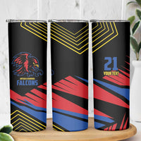 Custom Caribbean Cricket Antigua and Barbuda Skinny Tumbler - Wonder Print Shop